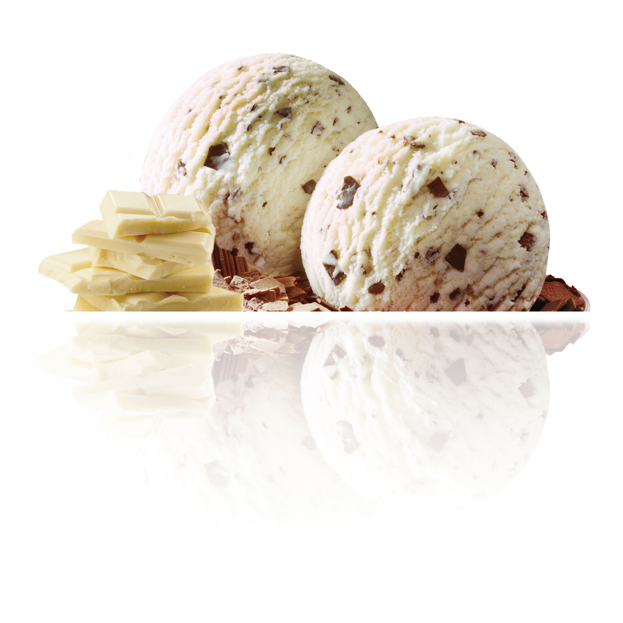 Helado de Chocolate Blanco Premium